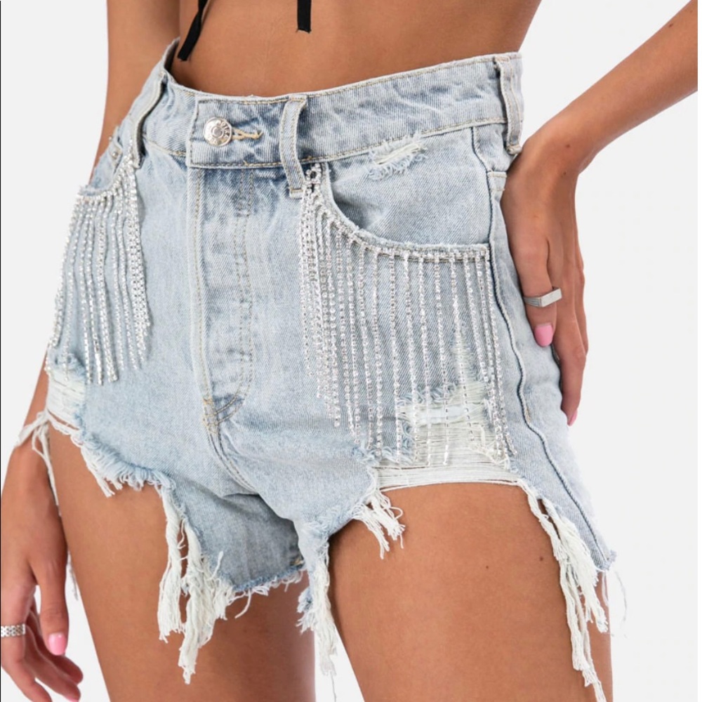 Adika denim shorts! New with tags
